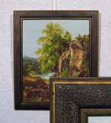 Вышивка «Остров» 37,0х30,6
(рамка, слип к раме, оргалит, установка, натяжка)
