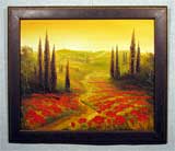 х/м «Маковое поле» 53,0х64,0
(рамка деревянная, установка)
