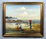 х/м «На пляже» 50,7х61,7
(рамка деревянная, установка)
