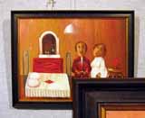 х/м «Кавказская семья» 29,7х39
(рама, установка) 
