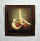 х/м «Женщина с трубкой» 31,5х30,5
(рамка деревянная, установка в раму, паспарту, подрамник, натяжка на подрамник)
