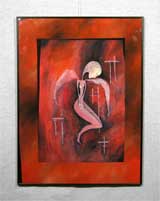 Акварель «Ангел» 40х60
(рамка алюминиевая, установка в раму, накатка)
