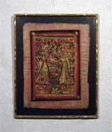 Папирус «Египетские боги» 44х34
(рамка деревянная, стекло антибликовое, оргалит, установка в раму, паспарту, приклейка на двухсторонний скотч)
