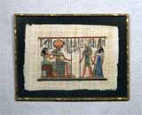 Папирус «Поклонение богу Ра» 32х40
(рамка деревянная, стекло антибликовое, оргалит, установка в раму, паспарту, приклейка на двухсторонний скотч)
